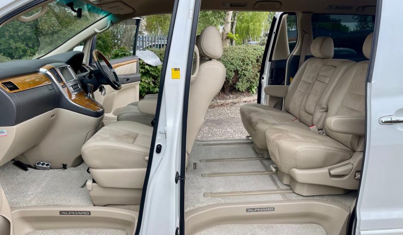 2007 TOYOTA ALPHARD FRESH IMPORT G EDITION 2.4 AUTO 4WD 8 SEATS MPV PETROL 4/B GRADE ULEZ full