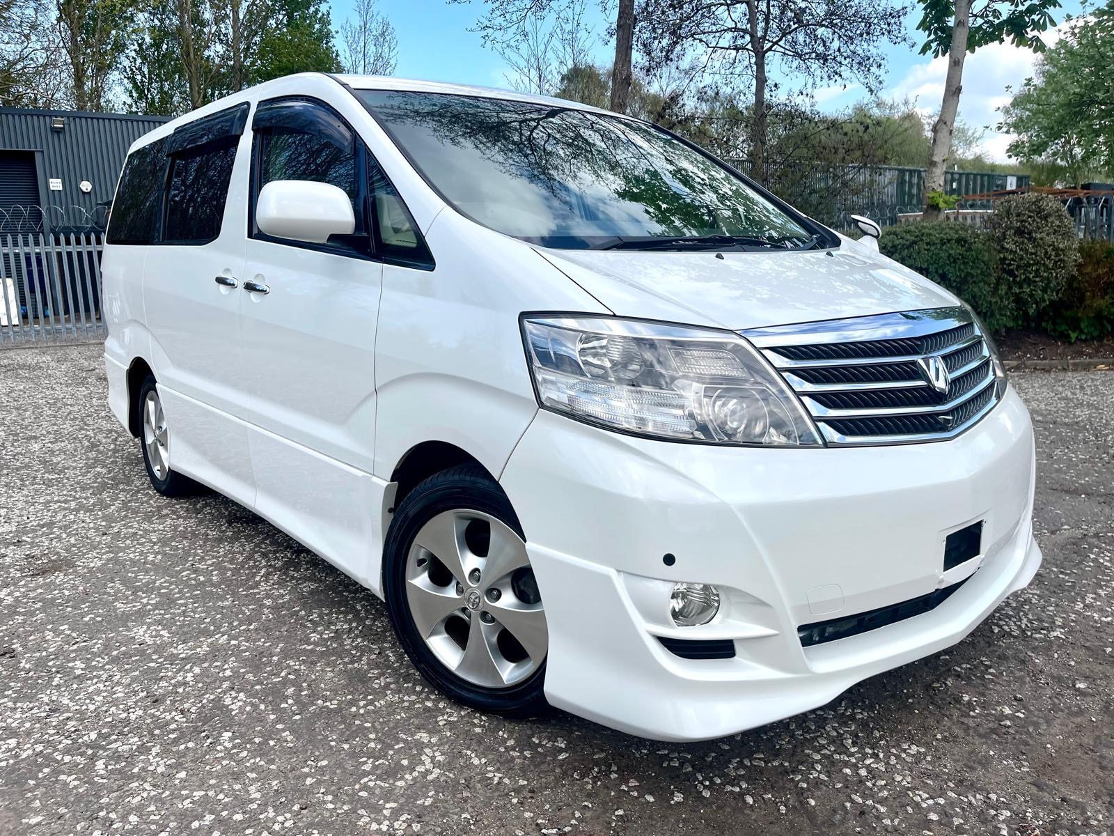 2007 TOYOTA ALPHARD FRESH IMPORT G EDITION 2.4 AUTO 4WD 8 SEATS MPV PETROL 4/B GRADE ULEZ