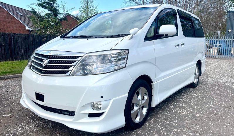 2007 TOYOTA ALPHARD FRESH IMPORT G EDITION 2.4 AUTO 4WD 8 SEATS MPV PETROL 4/B GRADE ULEZ full