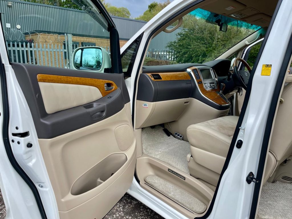 2007 TOYOTA ALPHARD FRESH IMPORT G EDITION 2.4 AUTO 4WD 8 SEATS MPV PETROL 4/B GRADE ULEZ