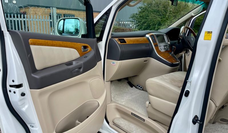 2007 TOYOTA ALPHARD FRESH IMPORT G EDITION 2.4 AUTO 4WD 8 SEATS MPV PETROL 4/B GRADE ULEZ full