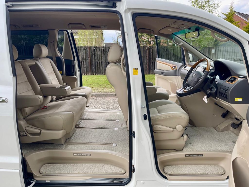 2007 TOYOTA ALPHARD FRESH IMPORT G EDITION 2.4 AUTO 4WD 8 SEATS MPV PETROL 4/B GRADE ULEZ