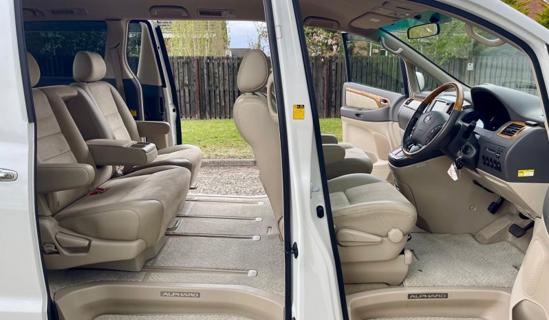 2007 TOYOTA ALPHARD FRESH IMPORT G EDITION 2.4 AUTO 4WD 8 SEATS MPV PETROL 4/B GRADE ULEZ full