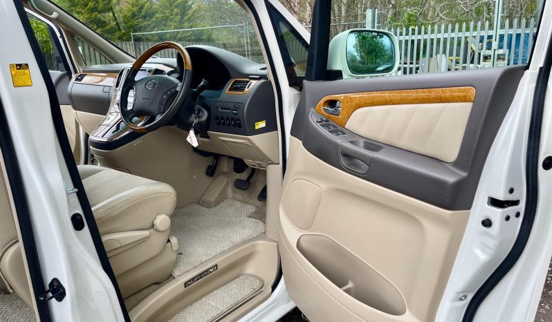 2007 TOYOTA ALPHARD FRESH IMPORT G EDITION 2.4 AUTO 4WD 8 SEATS MPV PETROL 4/B GRADE ULEZ full