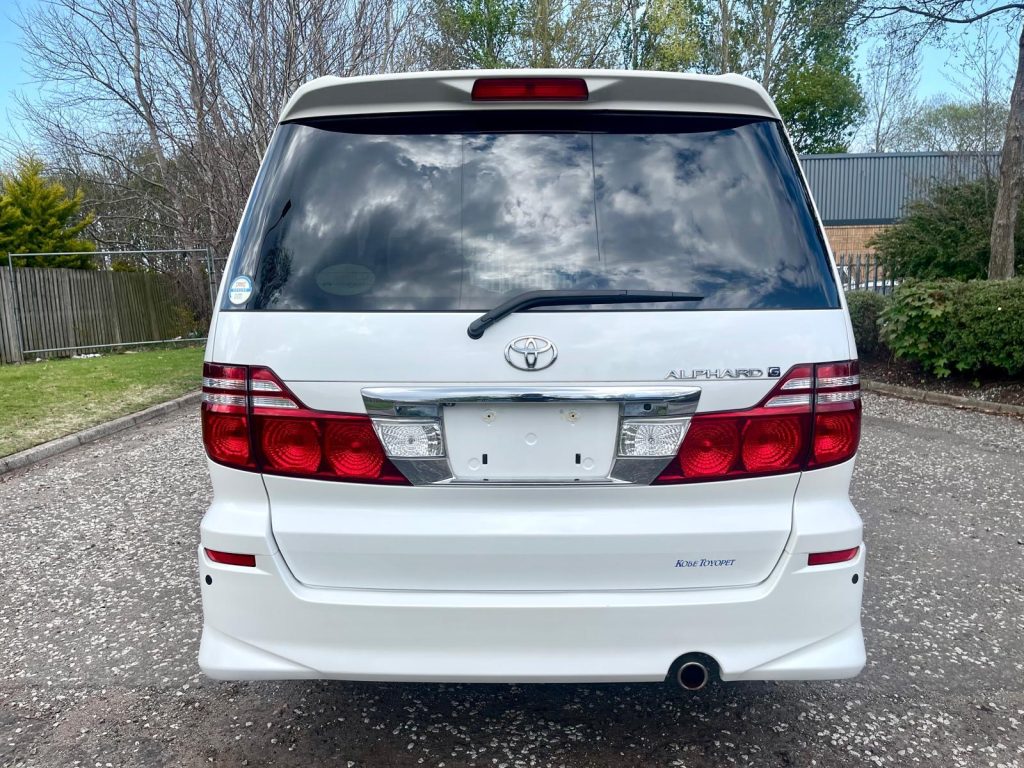 2007 TOYOTA ALPHARD FRESH IMPORT G EDITION 2.4 AUTO 4WD 8 SEATS MPV PETROL 4/B GRADE ULEZ
