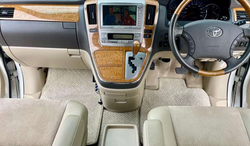 2007 TOYOTA ALPHARD FRESH IMPORT G EDITION 2.4 AUTO 4WD 8 SEATS MPV PETROL 4/B GRADE ULEZ full