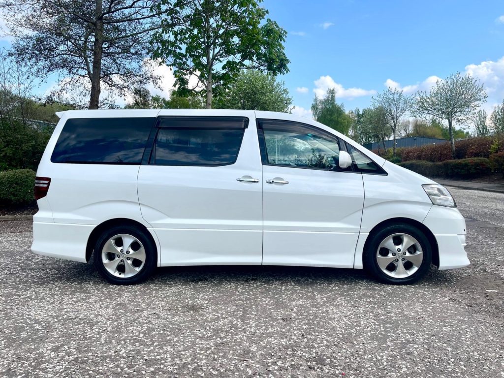 2007 TOYOTA ALPHARD FRESH IMPORT G EDITION 2.4 AUTO 4WD 8 SEATS MPV PETROL 4/B GRADE ULEZ