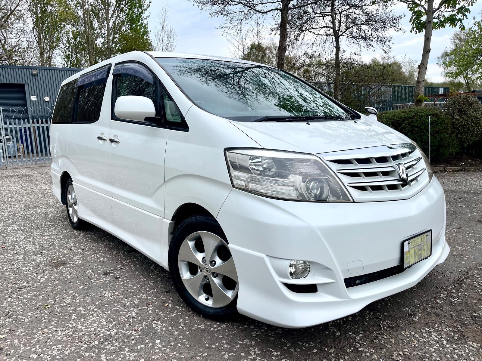 2007 TOYOTA ALPHARD FRESH IMPORT AS PLATINUM 2.4 AUTO 8 SEATS MPV PETROL ELECTRIC BOOT 4 GRADE