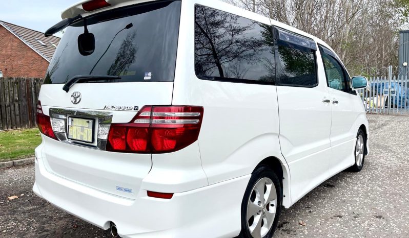 2007 TOYOTA ALPHARD FRESH IMPORT AS PLATINUM 2.4 AUTO 8 SEATS MPV PETROL ELECTRIC BOOT 4 GRADE full