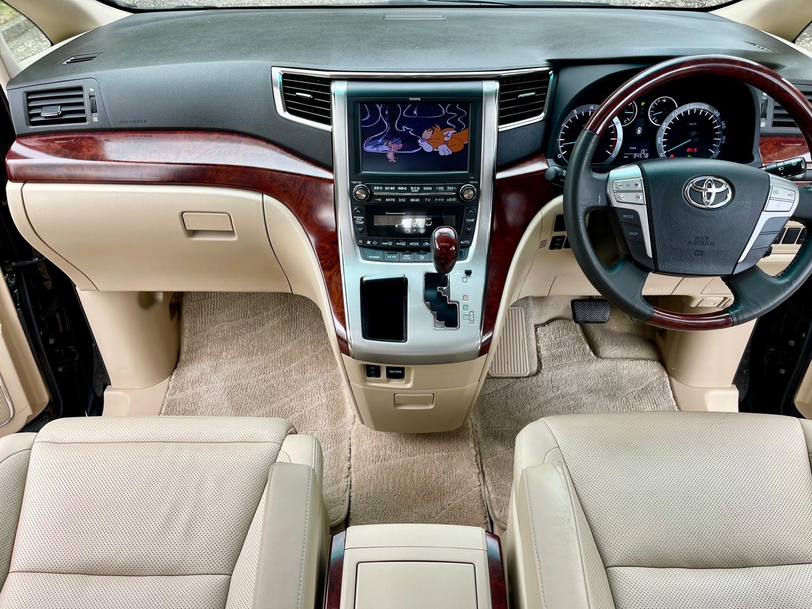 2011 TOYOTA ALPHARD FRESH IMPORT BUSINESS EDITION 3.5 AUTO 8 SEATS MPV PETROL 4/B GRADE ULEZ