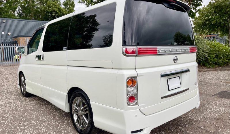 2008 NISSAN ELGRAND HIGHWAY STAR FRESH IMPORT 4WD AUTO 8 SEATS MPV TWIN SUNROOF 4/B GRADE ULEZ full