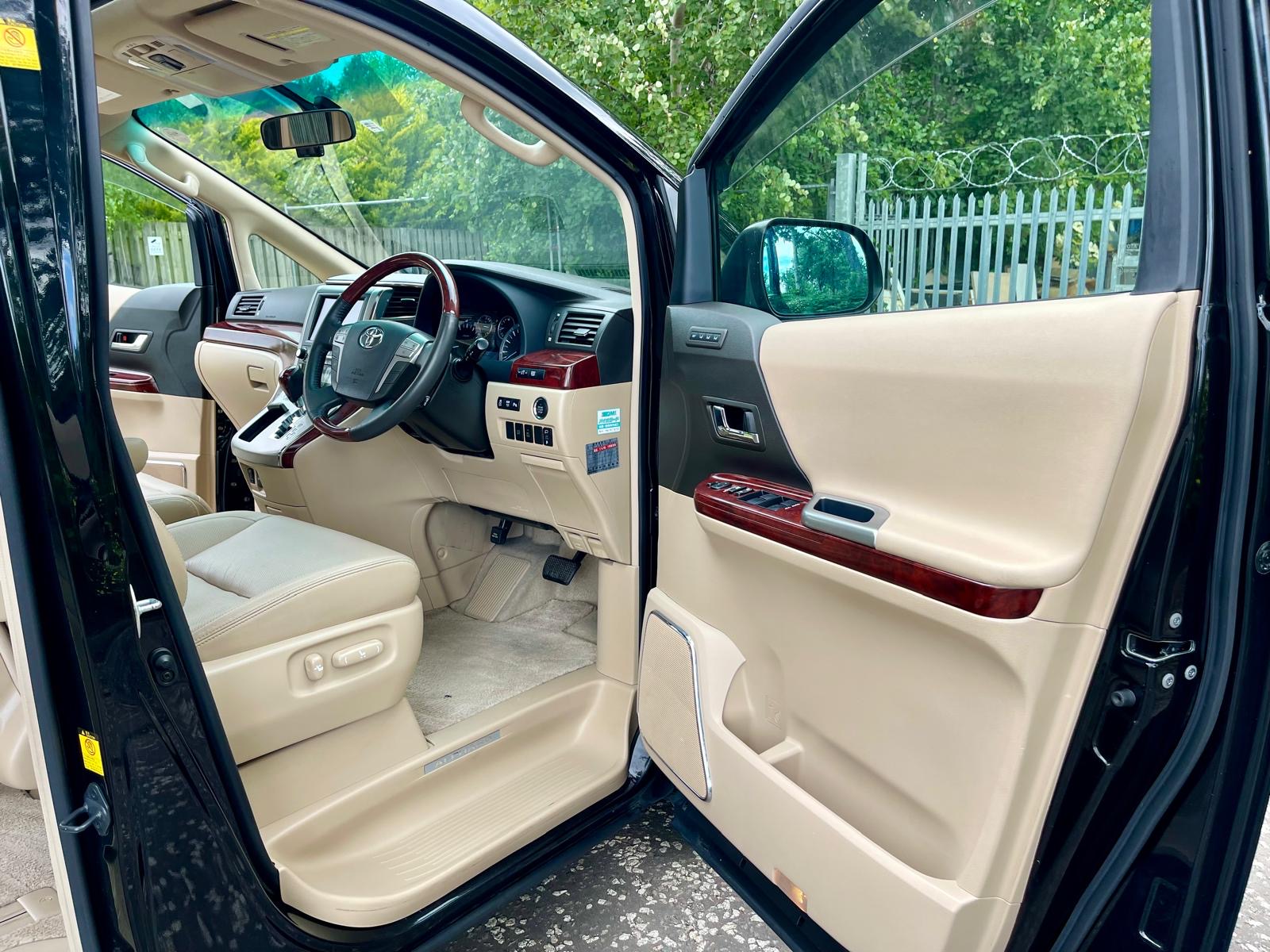 2011 TOYOTA ALPHARD FRESH IMPORT BUSINESS EDITION 3.5 AUTO 8 SEATS MPV PETROL 4/B GRADE ULEZ