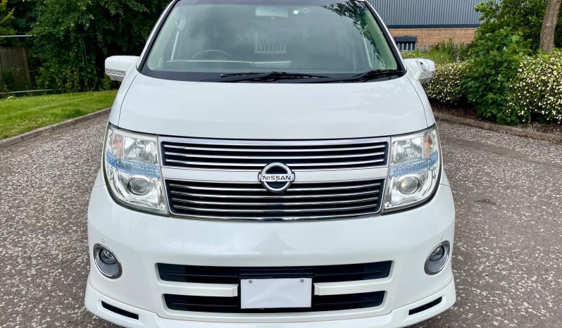 2008 NISSAN ELGRAND HIGHWAY STAR FRESH IMPORT 4WD AUTO 8 SEATS MPV TWIN SUNROOF 4/B GRADE ULEZ full