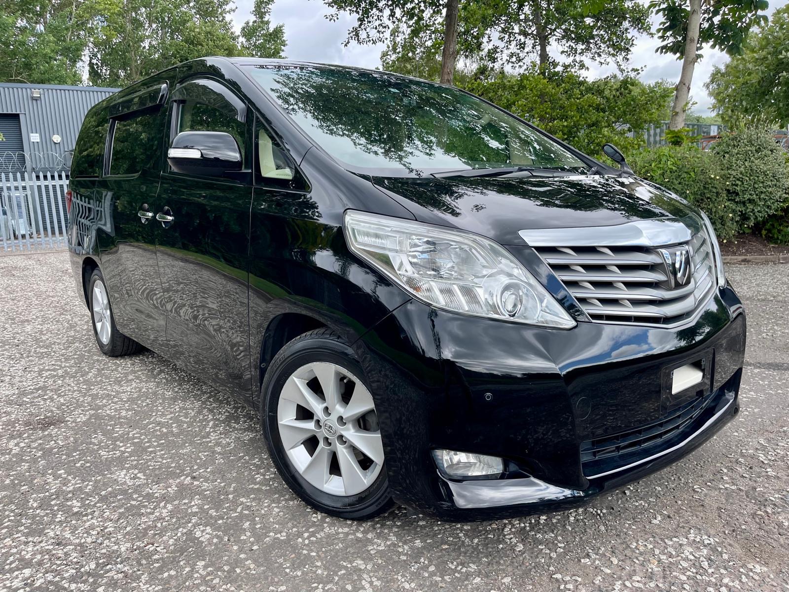 2011 TOYOTA ALPHARD FRESH IMPORT BUSINESS EDITION 3.5 AUTO 8 SEATS MPV PETROL 4/B GRADE ULEZ