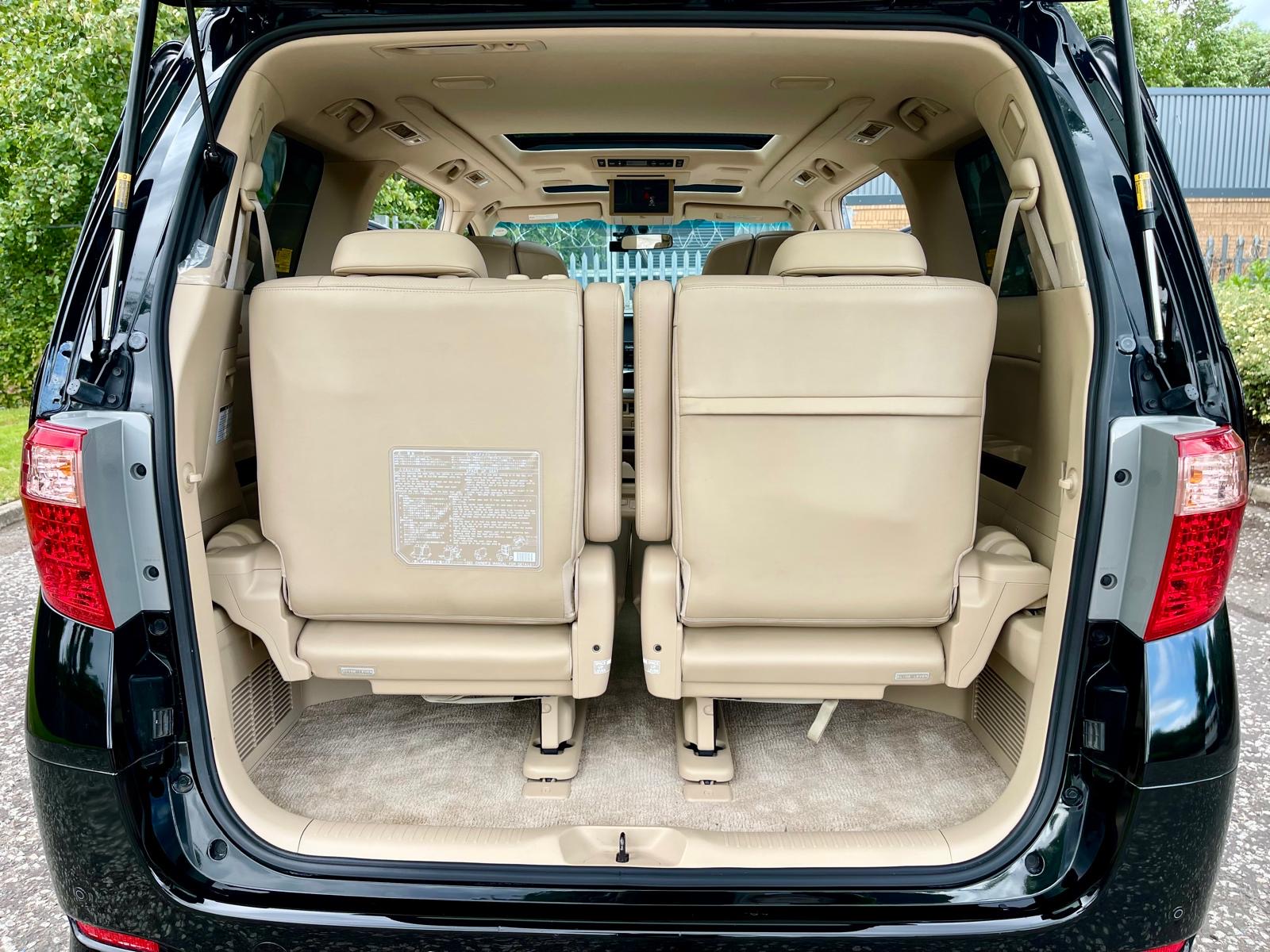 2011 TOYOTA ALPHARD FRESH IMPORT BUSINESS EDITION 3.5 AUTO 8 SEATS MPV PETROL 4/B GRADE ULEZ
