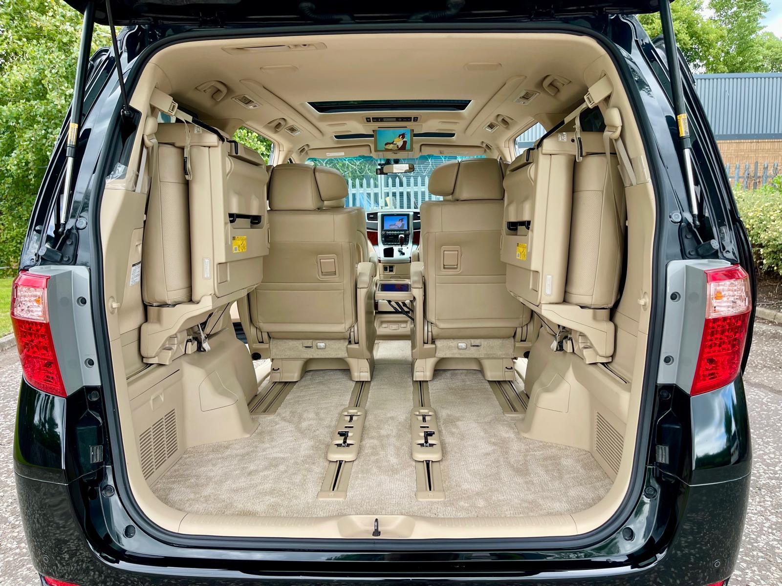2011 TOYOTA ALPHARD FRESH IMPORT BUSINESS EDITION 3.5 AUTO 8 SEATS MPV PETROL 4/B GRADE ULEZ