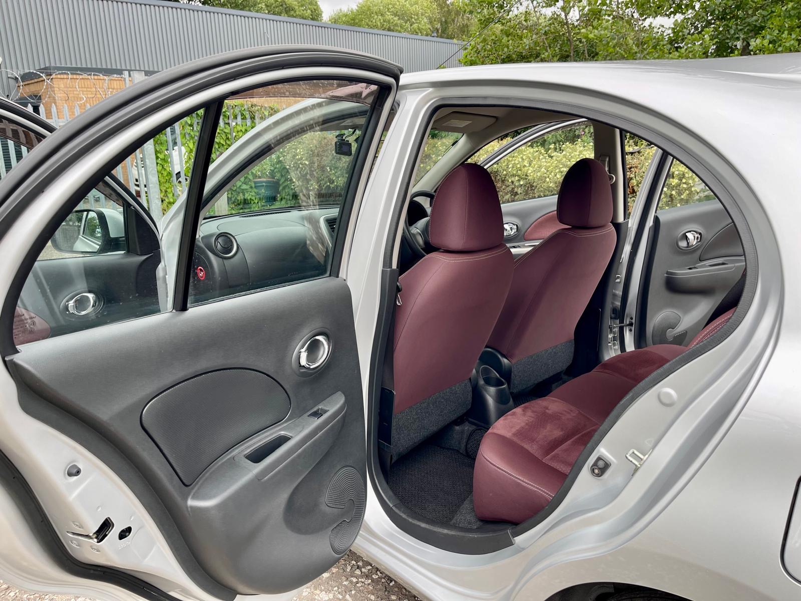 2014 NISSAN MICRA ( MARCH ) 1.2 AUTOMATIC 5 DOOR HATCHBACK ULEZ LOW MILES REVERSE CAMERA