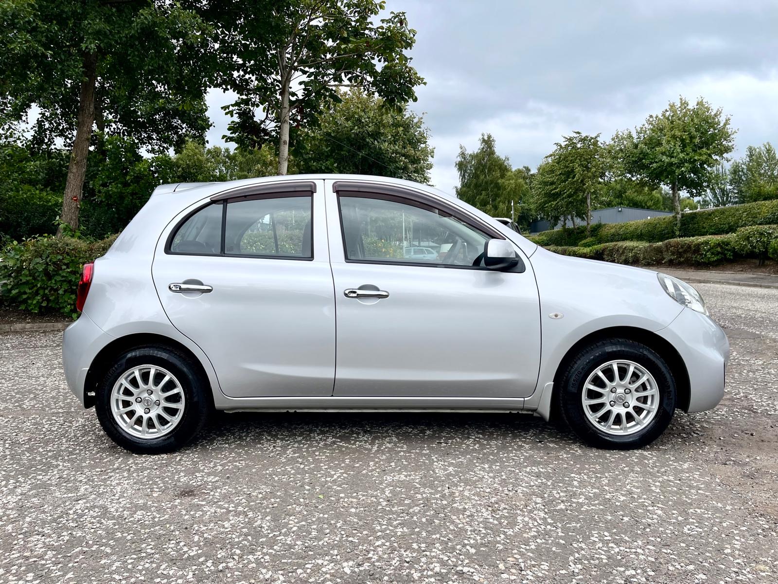 2014 NISSAN MICRA ( MARCH ) 1.2 AUTOMATIC 5 DOOR HATCHBACK ULEZ LOW MILES REVERSE CAMERA