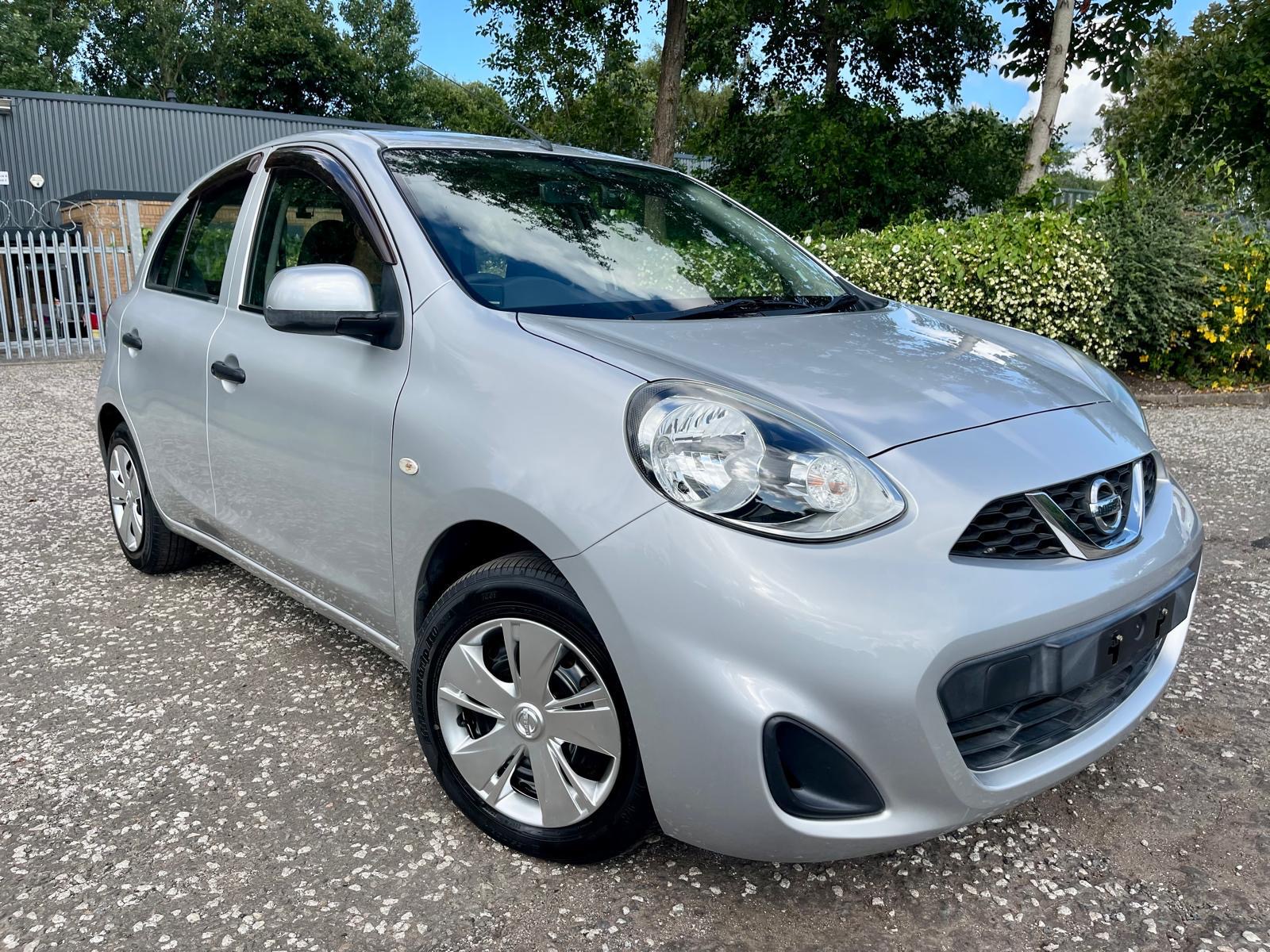 2015 NISSAN MICRA ( MARCH ) 1.2 AUTOMATIC 5 DOOR HATCHBACK ULEZ LOW MILES 4/B GRADE REV CANERA CAR PLAY