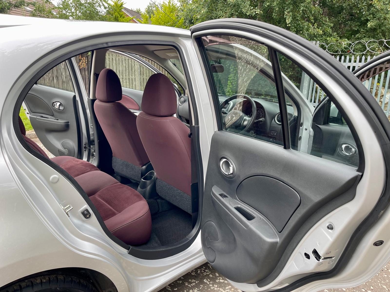 2014 NISSAN MICRA ( MARCH ) 1.2 AUTOMATIC 5 DOOR HATCHBACK ULEZ LOW MILES REVERSE CAMERA
