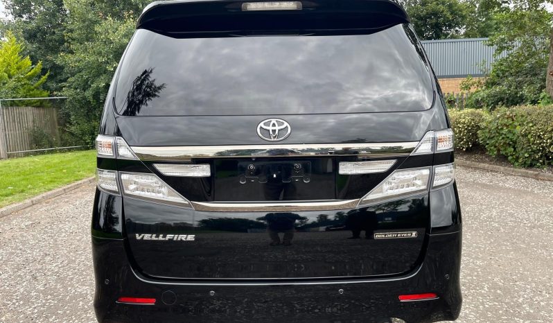 2012 TOYOTA VELLFIRE FRESH IMPORT GOLDEN EYE 11 2.4 AUTO 7 SEATS MPV 4/B GRADE full