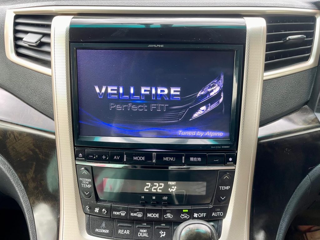 2012 TOYOTA VELLFIRE FRESH IMPORT GOLDEN EYE 11 2.4 AUTO 7 SEATS MPV 4/B GRADE