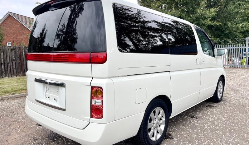 2007 NISSAN ELGRAND XL FRESH IMPORT AUTO 7 SEATS MPV 4/B GRADE CRUISE CURTAINS S.ROOF ULEZ full