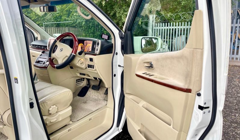 2007 NISSAN ELGRAND XL FRESH IMPORT AUTO 7 SEATS MPV 4/B GRADE CRUISE CURTAINS S.ROOF ULEZ full