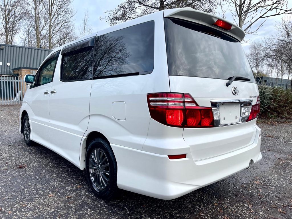 2007 TOYOTA ALPHARD FRESH IMPORT V PLATINUM 2.4 AUTO 7 SEATS MPV PETROL 4 GRADE ULEZ