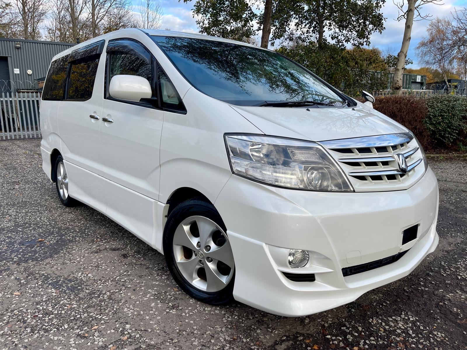 2008 TOYOTA ALPHARD FRESH IMPORT V EDITION 2.4 V EDITION AUTO 8 SEATS MPV PETROL 4/B GRADE ULEZ ELECTRIC BOOT