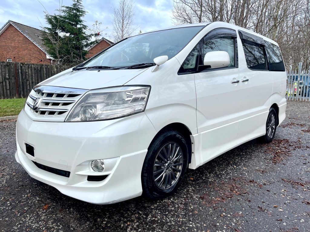 2007 TOYOTA ALPHARD FRESH IMPORT V PLATINUM 2.4 AUTO 7 SEATS MPV PETROL 4 GRADE ULEZ