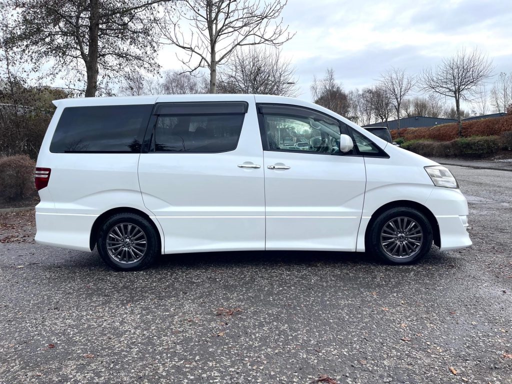 2007 TOYOTA ALPHARD FRESH IMPORT V PLATINUM 2.4 AUTO 7 SEATS MPV PETROL 4 GRADE ULEZ