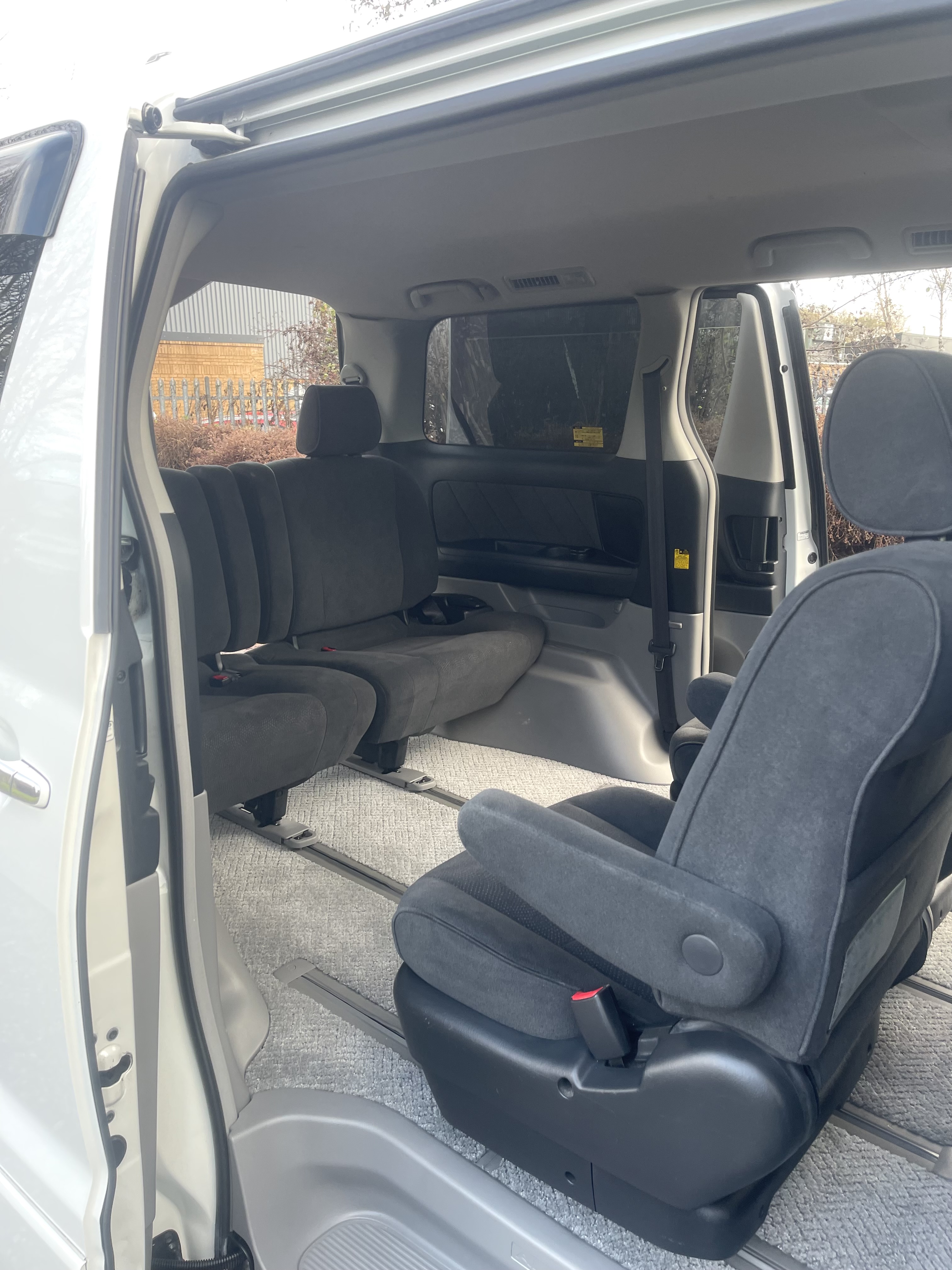 2007 TOYOTA ALPHARD FRESH IMPORT V PLATINUM 2.4 AUTO 7 SEATS MPV PETROL 4 GRADE ULEZ