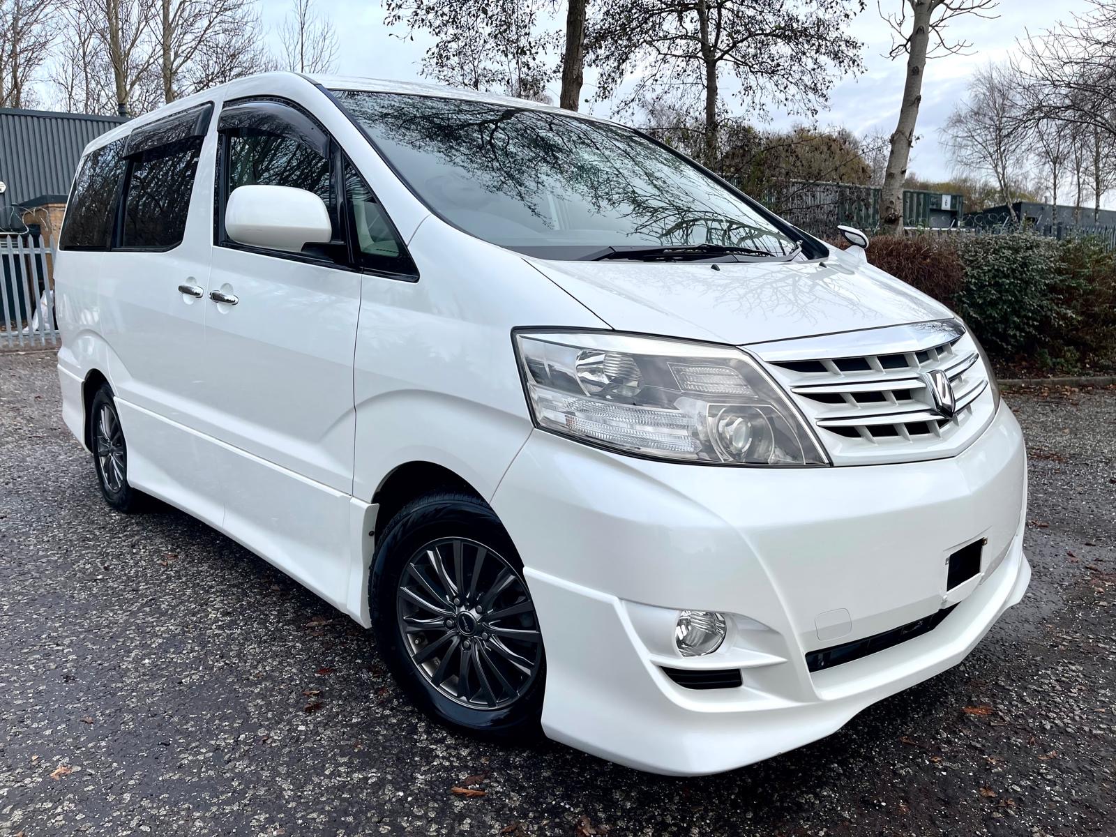 2007 TOYOTA ALPHARD FRESH IMPORT V PLATINUM 2.4 AUTO 7 SEATS MPV PETROL 4 GRADE ULEZ