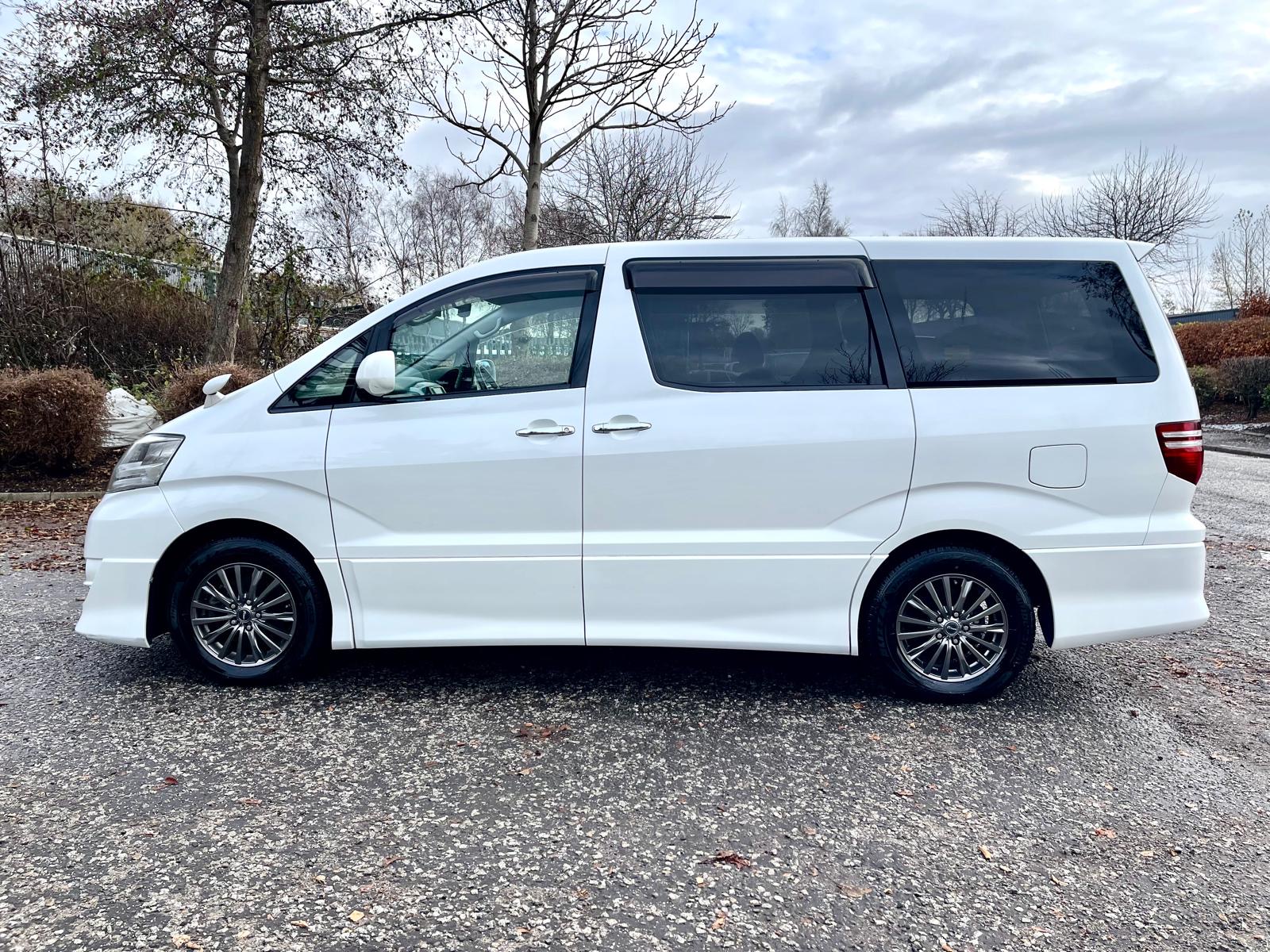 2007 TOYOTA ALPHARD FRESH IMPORT V PLATINUM 2.4 AUTO 7 SEATS MPV PETROL 4 GRADE ULEZ