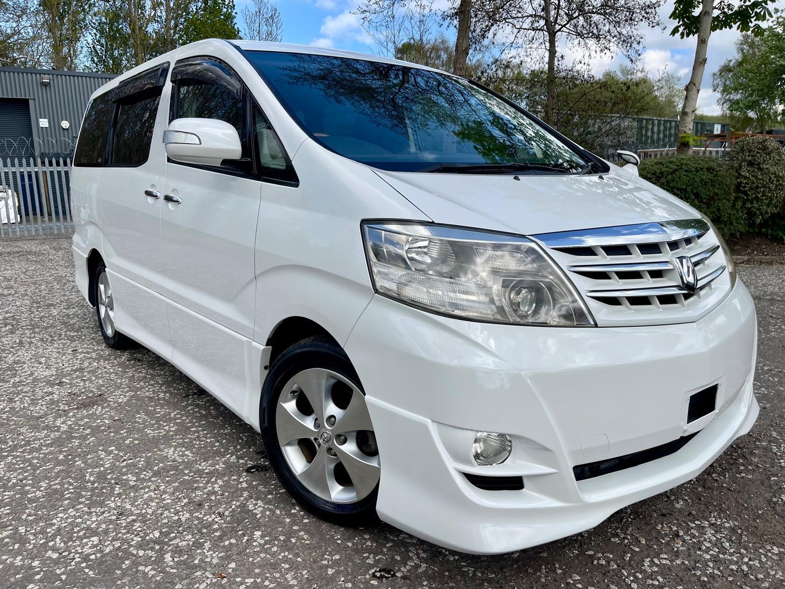 2008 TOYOTA ALPHARD FRESH IMPORT V EDITION 2.4 AUTO 8 SEATS MPV PETROL 4/B GRADE ULEZ