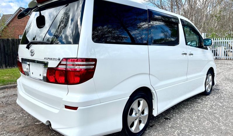 2008 TOYOTA ALPHARD FRESH IMPORT V EDITION 2.4 AUTO 8 SEATS MPV PETROL 4/B GRADE ULEZ full