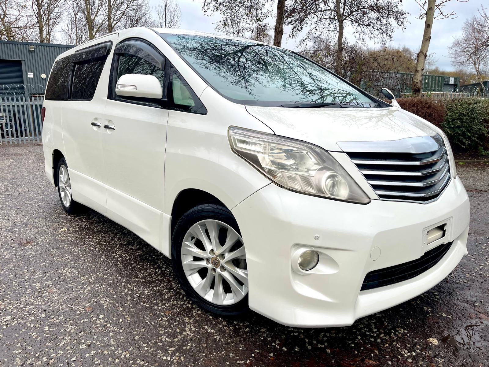 2010 TOYOTA ALPHARD FRESH IMPORT G EDITION 3.5 AUTO 4WD 7 SEATS MPV PETROL 4.5/B GRADE ULEZ LIW MILLAGE