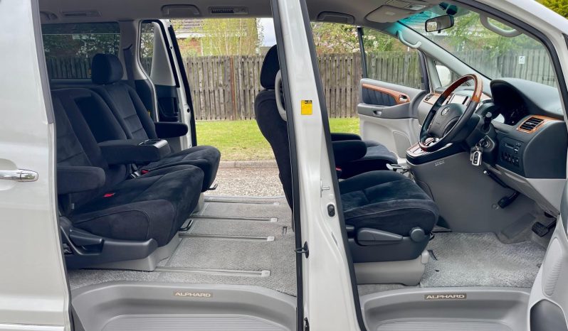 2008 TOYOTA ALPHARD FRESH IMPORT V EDITION 2.4 AUTO 8 SEATS MPV PETROL 4/B GRADE ULEZ full