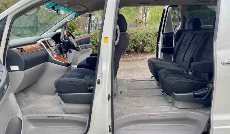 2008 TOYOTA ALPHARD FRESH IMPORT V EDITION 2.4 AUTO 8 SEATS MPV PETROL 4/B GRADE ULEZ full