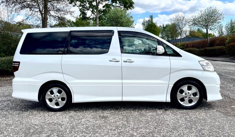 2008 TOYOTA ALPHARD FRESH IMPORT V EDITION 2.4 AUTO 8 SEATS MPV PETROL 4/B GRADE ULEZ full