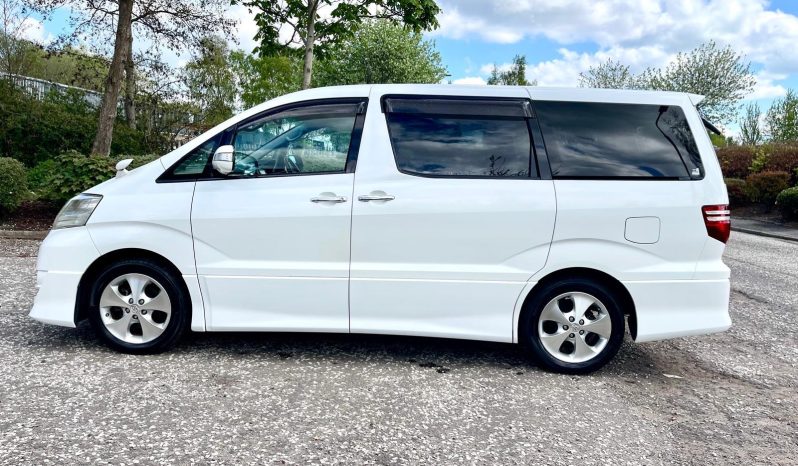 2008 TOYOTA ALPHARD FRESH IMPORT V EDITION 2.4 AUTO 8 SEATS MPV PETROL 4/B GRADE ULEZ full