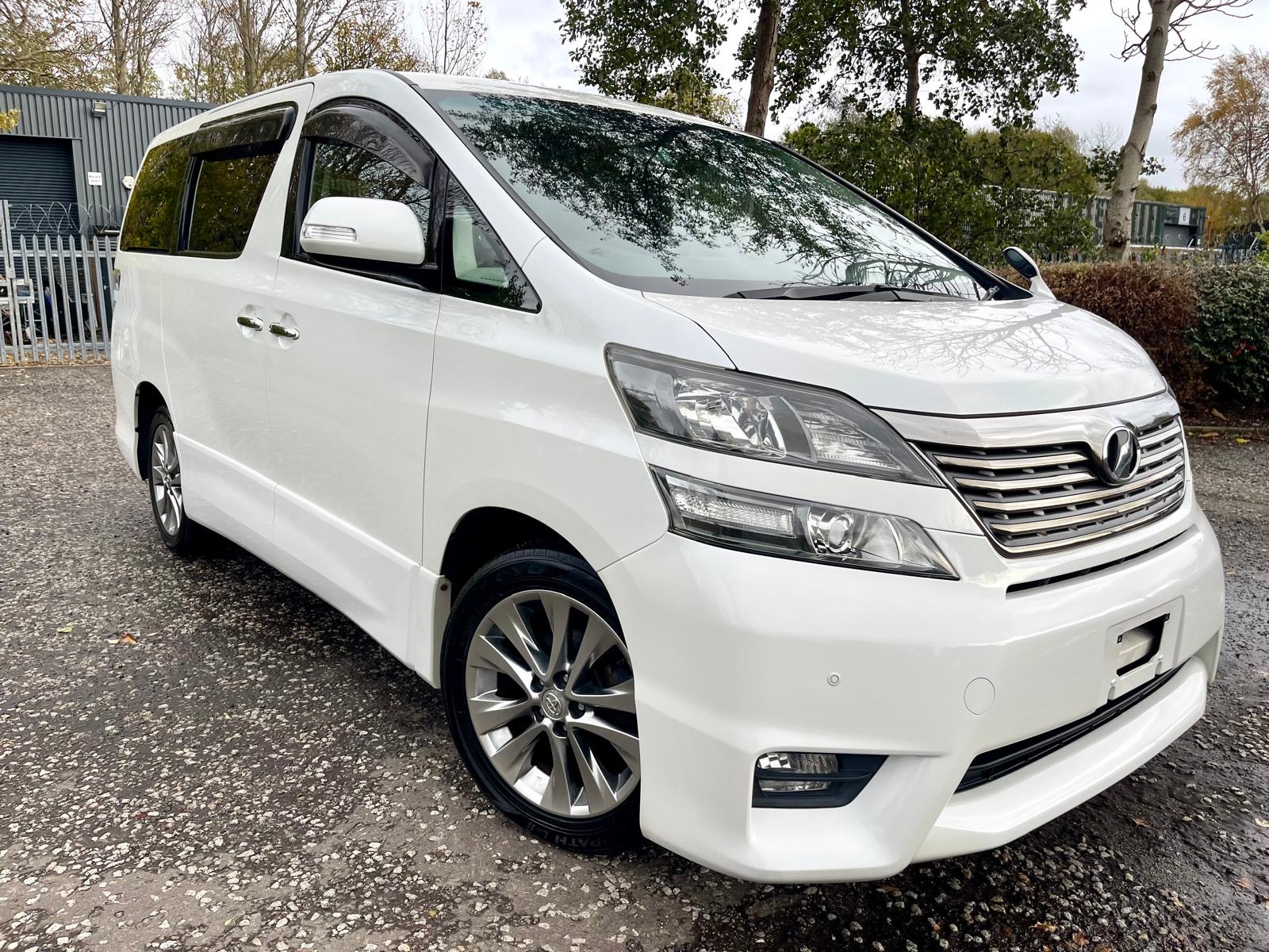 2010 TOYOTA VELLFIRE FRESH IMPORT Z EDITION 3.5 AUTO 4WD 7 SEATS MPV PETROL 4/B GRADE ULEZ