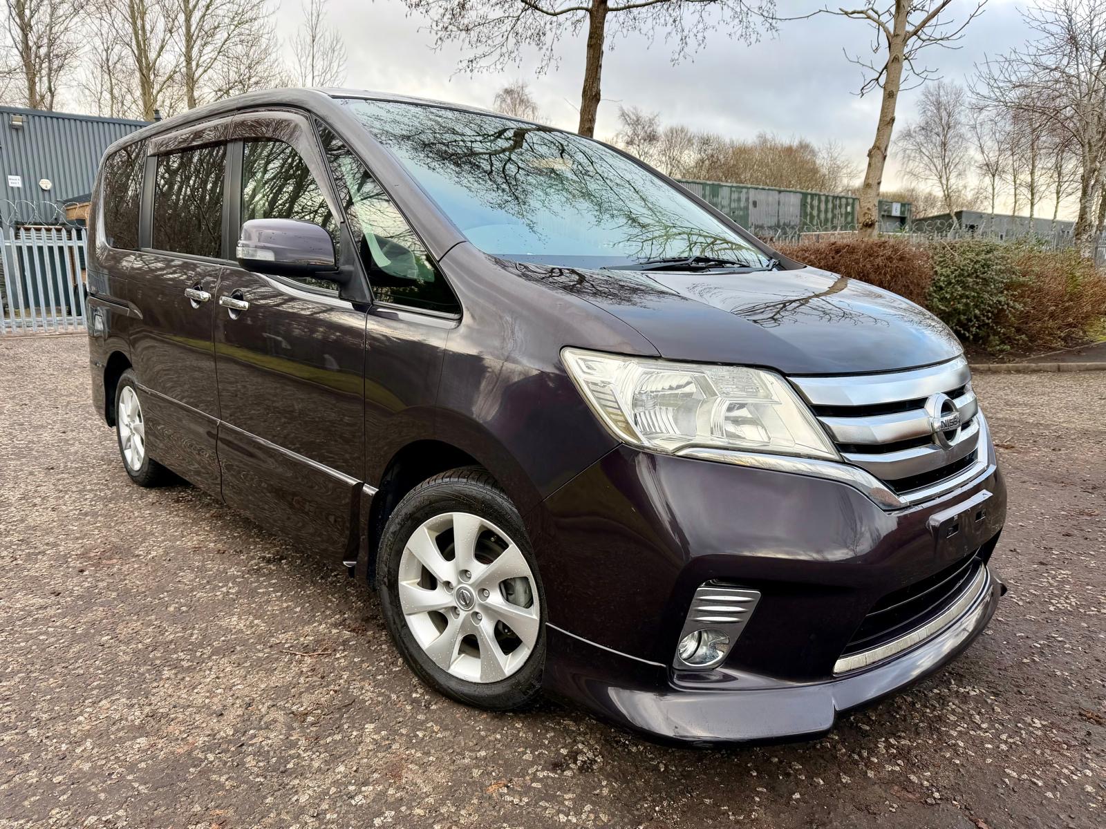 2011 NISSAN SERENA HIGHWAY STAR 2.0 AUTO MPV 8 SEATS 4/B GRADE ULEZ COMPLIANCE