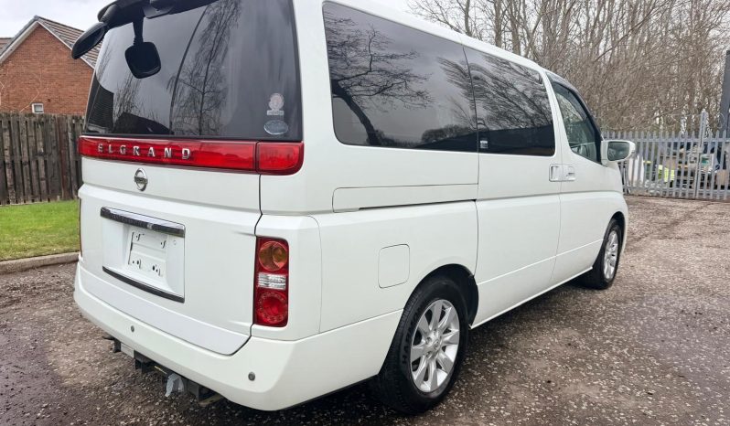 2005 NISSAN ELGRAND HIGHWAY STAR FRESH IMPORT 4WD AUTO 8 SEATS MPV 4 GRADE SUNROOF CURTAINS full