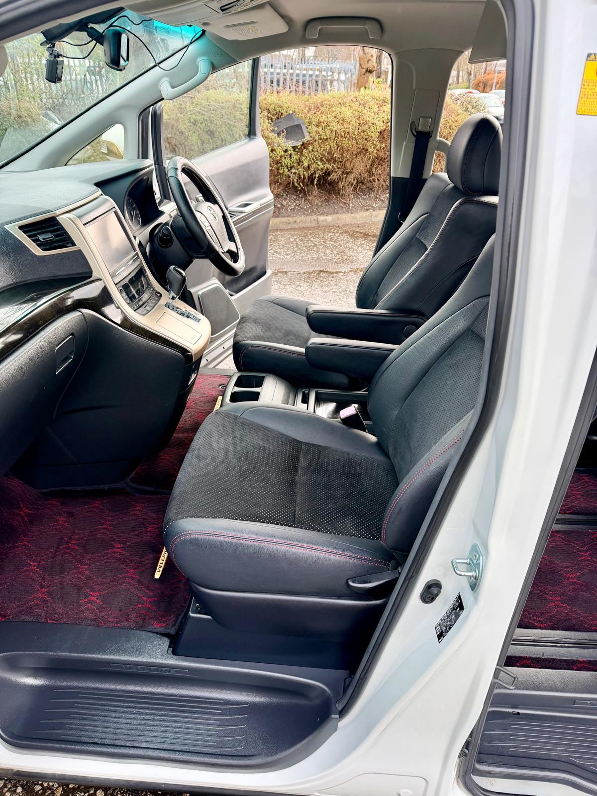 2014 TOYOTA VELLFIRE FRESH IMPORT GOLDEN EYE 11 3.5 V6 AUTO 7 SEATS MPV 4/B GRADE LOW MILES ULEZ