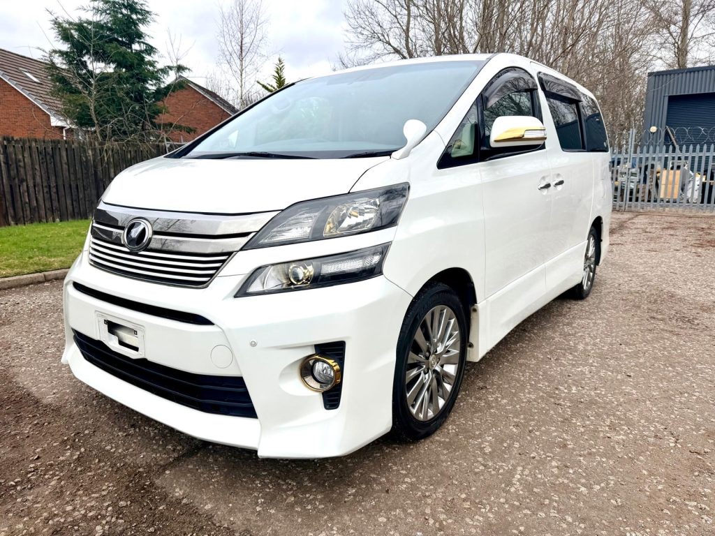 2014 TOYOTA VELLFIRE FRESH IMPORT GOLDEN EYE 11 3.5 V6 AUTO 7 SEATS MPV 4/B GRADE LOW MILES ULEZ
