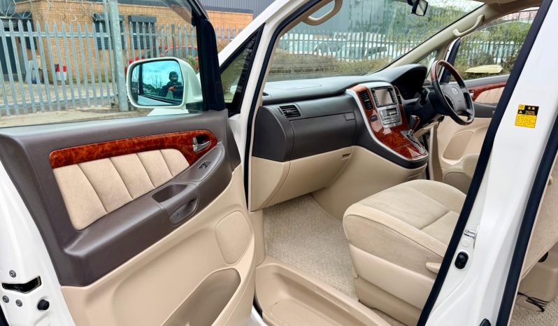 2005 TOYOTA ALPHARD FRESH IMPORT 2.4 AUTO 8 SEATS MPV PETROL 4/B GRADE ULEZ LOW MILES full