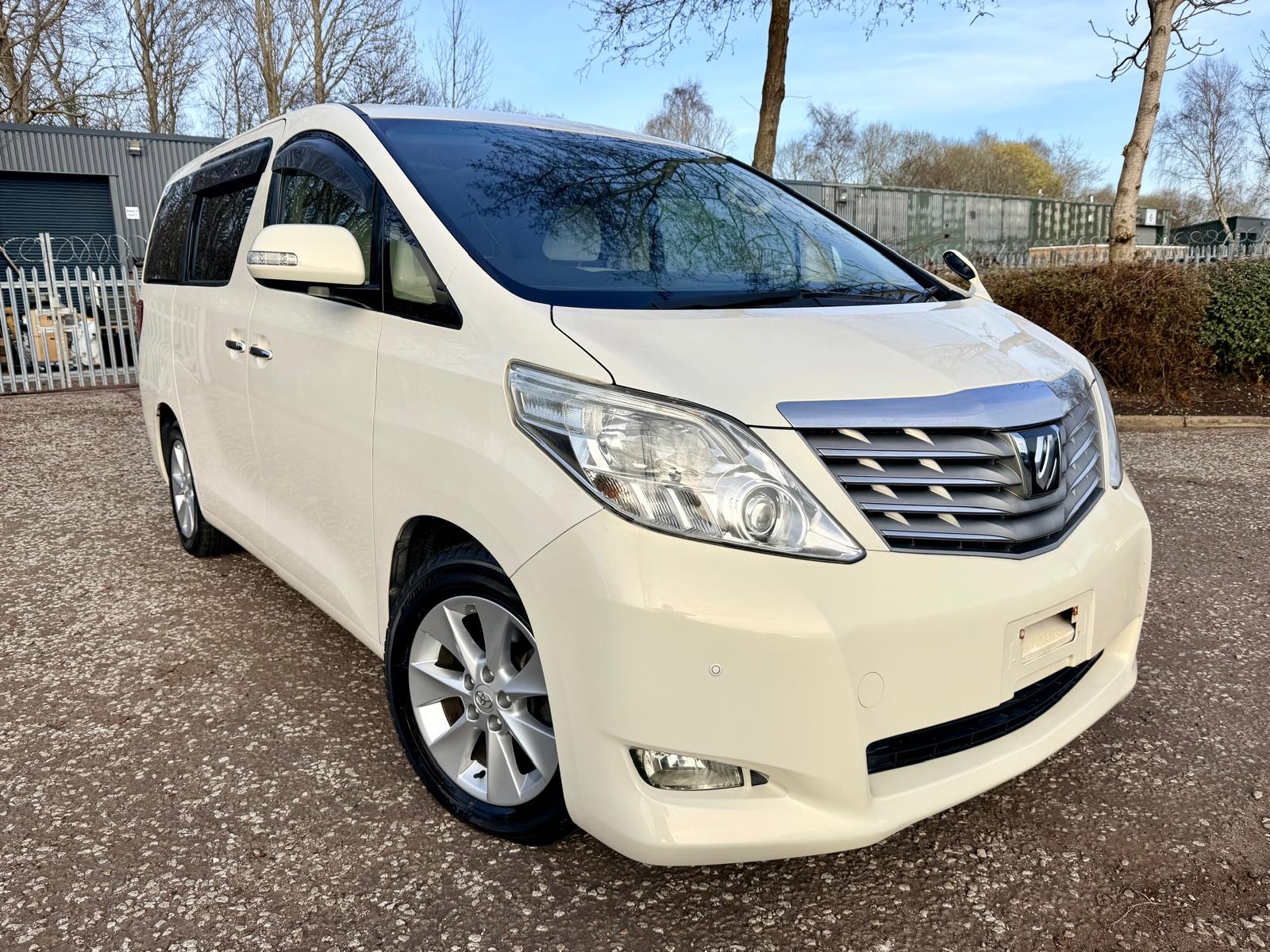 2008 TOYOTA ALPHARD FRESH IMPORT G EDITION 3.5 V6 AUTO 8 SEATS SUNROOF 4/B GRADE LOW MILES ULEZ