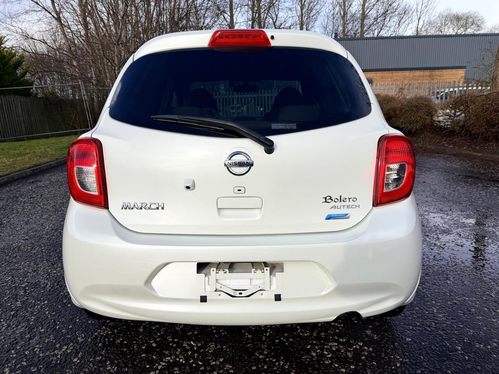 2014 NISSAN MICRA ( MARCH ) BOLERO AUTECH 1.2 AUTOMATIC 5 DOOR HATCHBACK ULEZ LOW MILES REVERSE CAMERA